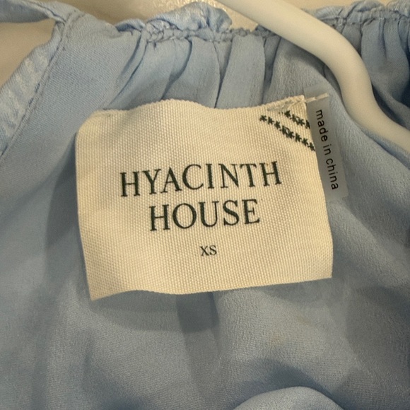 Hyacinth House Puff Sleeve Peplum Top - Picture 5 of 5